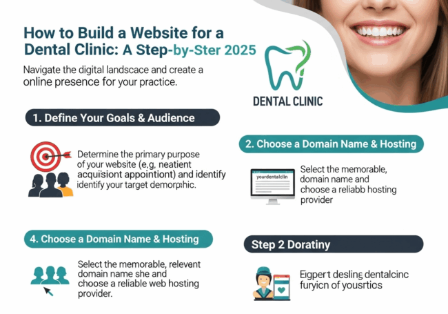 Create dental clinic website