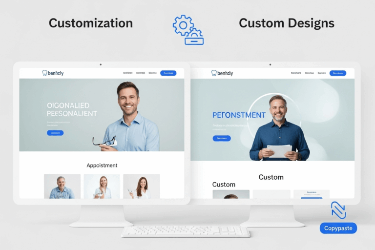 dental-practice-custom-vs-template-website
