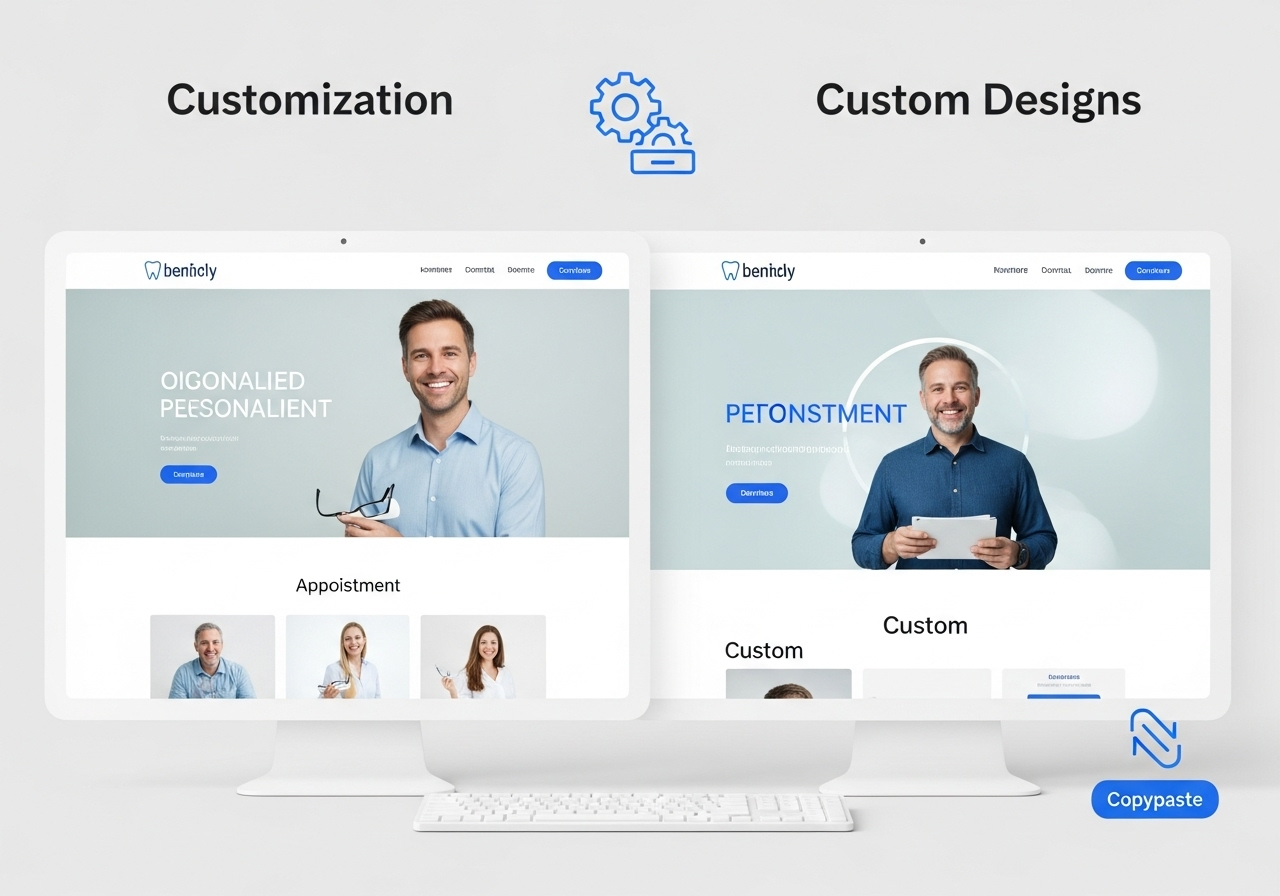 dental-practice-custom-vs-template-website